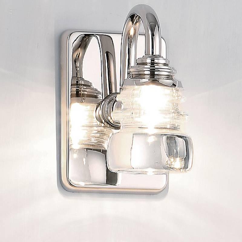 Polished Nickel Rondelle dweLED Wall Sconce by WAC Lighting
