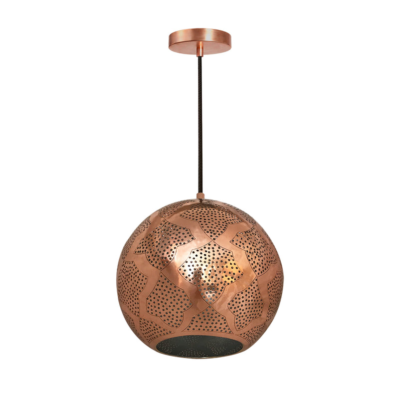 Copper Warda Pendant Light by Dounia Home