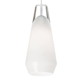 Lustra Pendant by Tech Lighting, Color: White - Tech, Finish: Nickel Satin, Light Option: 12 Volt Halogen | Casa Di Luce Lighting