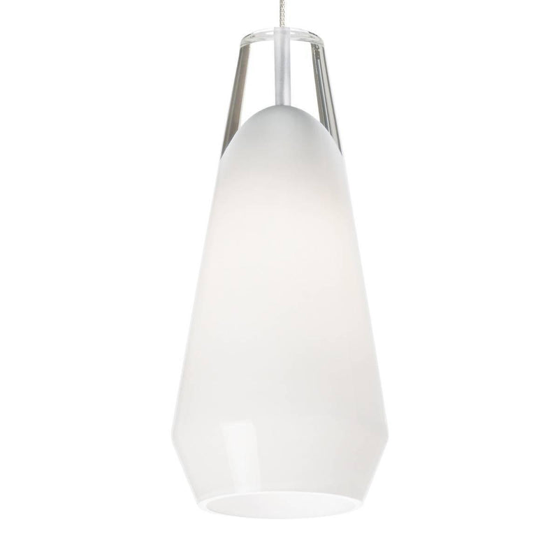 Lustra Pendant by Tech Lighting, Color: White - Tech, Finish: Nickel Satin, Light Option: 12 Volt LED | Casa Di Luce Lighting