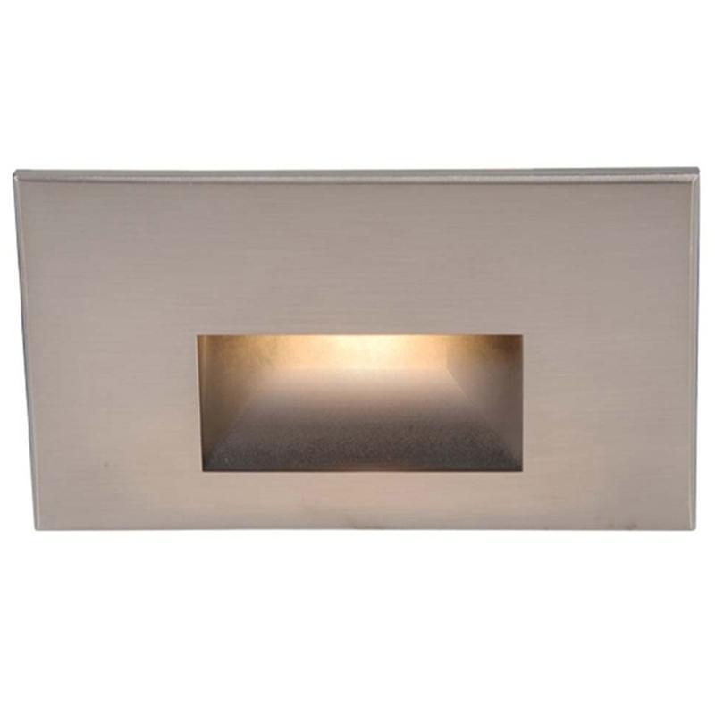 LEDme LED100 Step and Wall Light by W.A.C. Lighting, Finish: Graphite on Aluminum, Light Option: 277 Volt LED, Color Temperature: White | Casa Di Luce Lighting