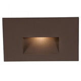 LEDme LED100 Step and Wall Light by W.A.C. Lighting, Finish: Bronze on Brass, Light Option: 277 Volt LED, Color Temperature: White | Casa Di Luce Lighting