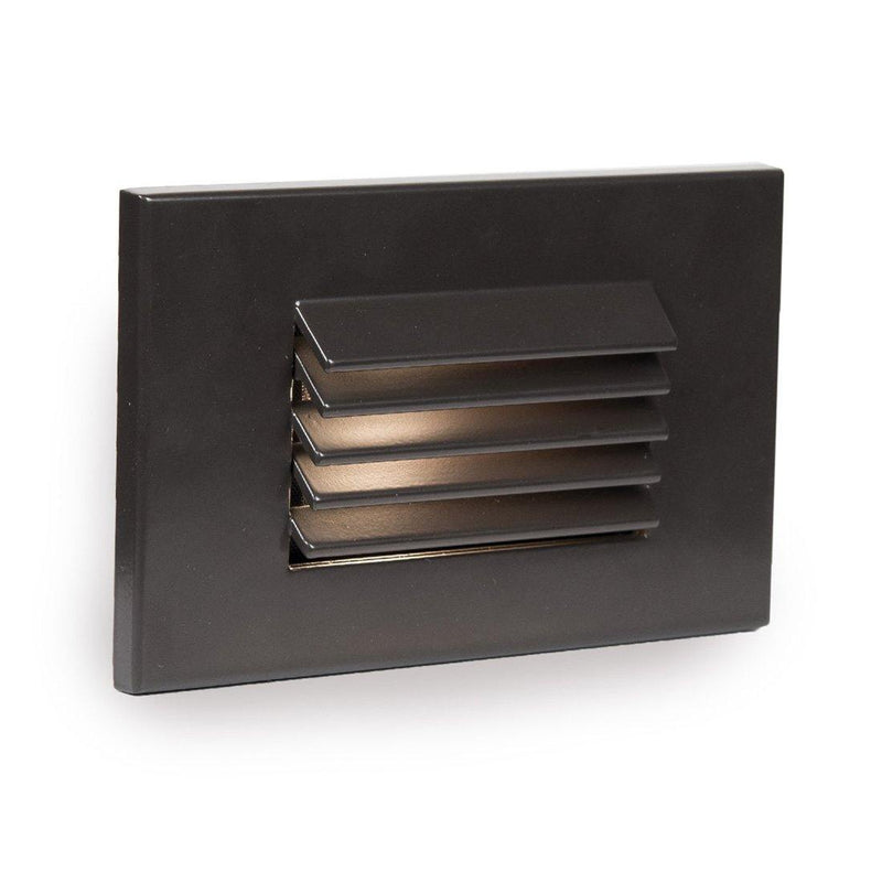 Horizontal LED Step and Wall Light by W.A.C. Lighting, Finish: Bronze on Aluminum, Light Option: 120 Volt LED, Color Temperature: White | Casa Di Luce Lighting