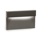 Horizontal LED Step and Wall Light by W.A.C. Lighting, Finish: Bronze on Aluminum, Light Option: 277 Volt LED, Color Temperature: Amber | Casa Di Luce Lighting