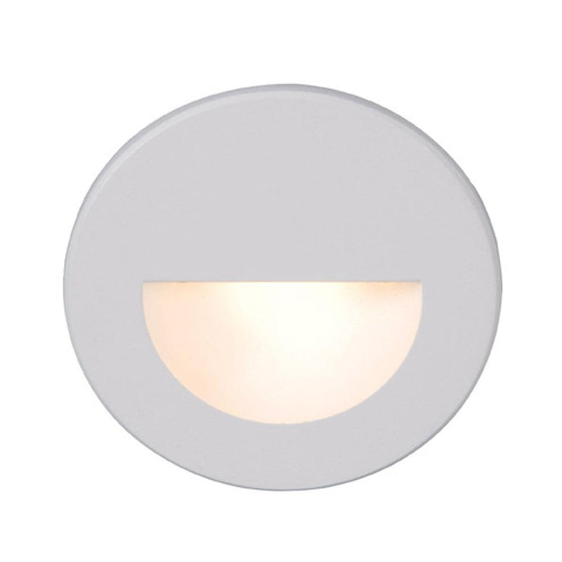 LEDme LED300 Step and Wall Light by W.A.C. Lighting, Finish: White on Aluminum, Color Temperature: Amber,  | Casa Di Luce Lighting