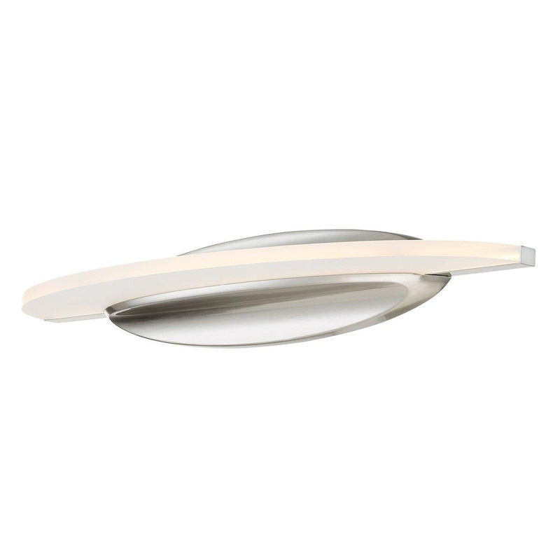 Brushed Nickel Theory dweLED Bath Bar by WAC Lighting
