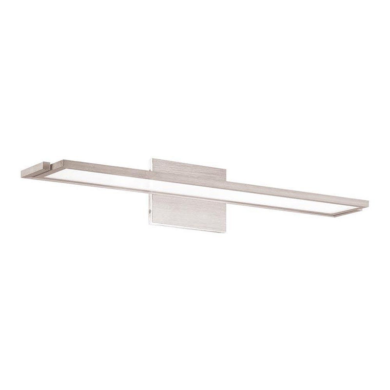 LINE dweLED Bath Bar by W.A.C. Lighting, Finish: Aluminum Brushed, Black, Color Temperature: 2700K, 3000K, Size: 18 Inch, 24 Inch, 36 Inch | Casa Di Luce Lighting