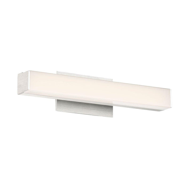 Brink dweLED Bath Bar by W.A.C. Lighting, Finish: Aluminum Brushed, Color Temperature: 2700K, Size: 12 Inch | Casa Di Luce Lighting