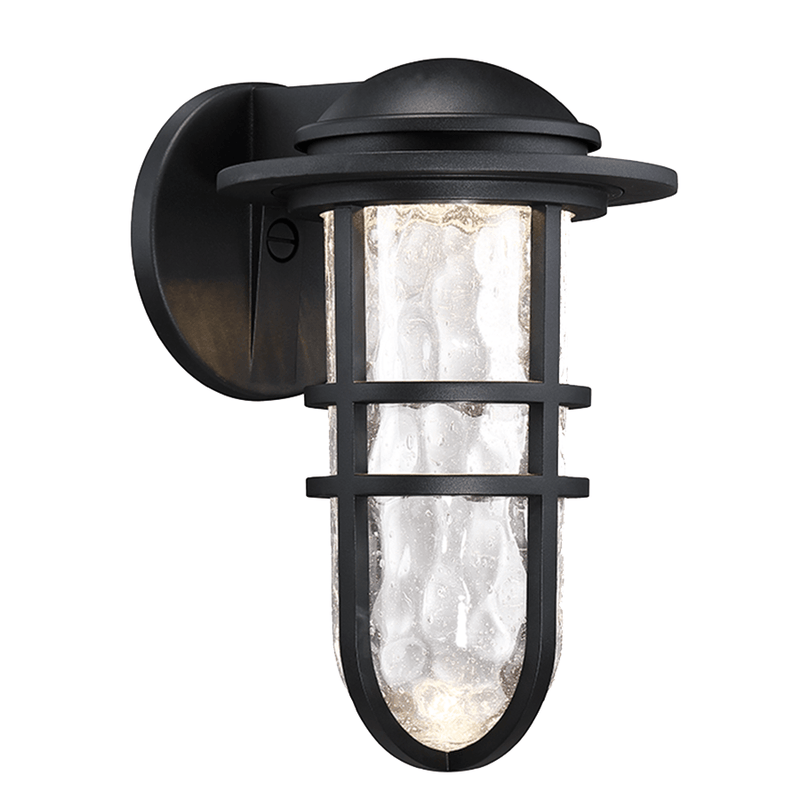 Black Steampunk LED Indoor/Outdoor Wall Sconce by WAC Lighting
