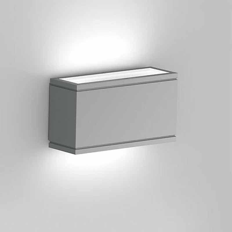 Graphite Double Rubix Rectangular Indoor/Outdoor LED Wall Sconce by WAC Lighting