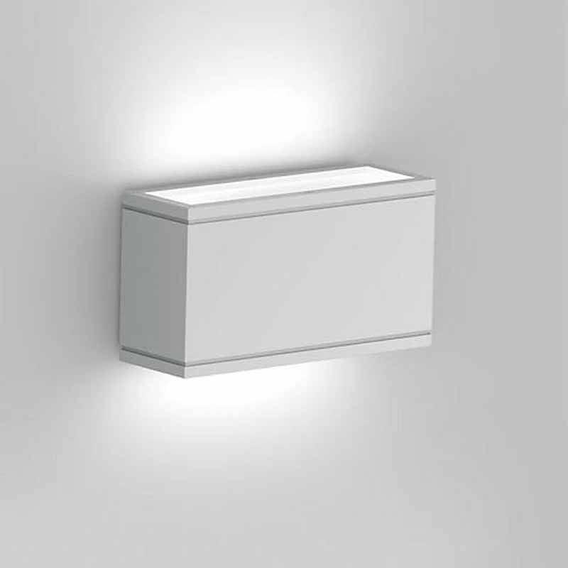 White Double Rubix Rectangular Indoor/Outdoor LED Wall Sconce by WAC Lighting
