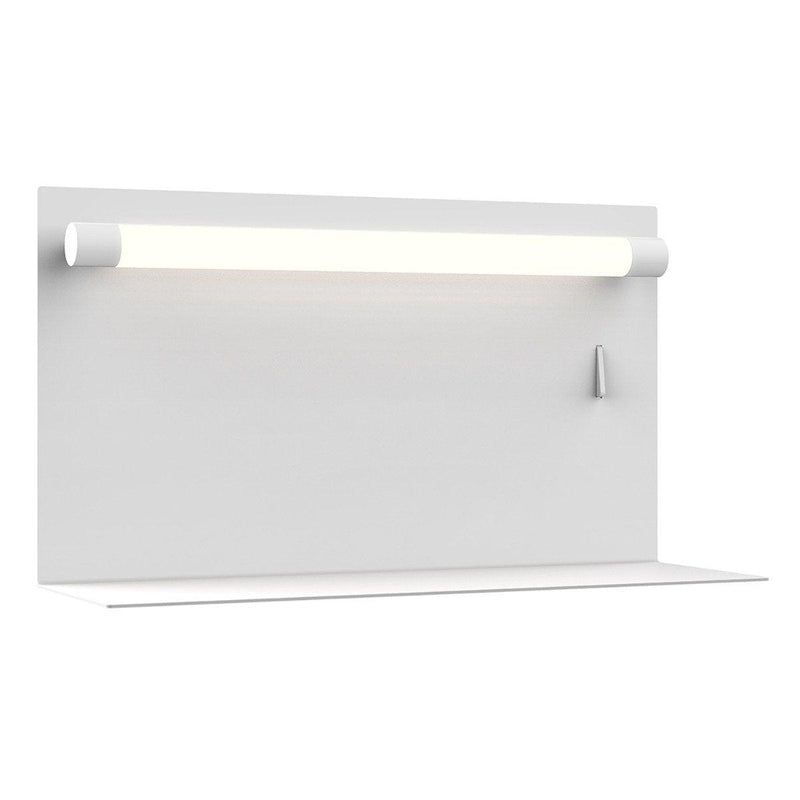Dresden Tube Wall Sconce with USB by Kuzco, Color: White, ,  | Casa Di Luce Lighting
