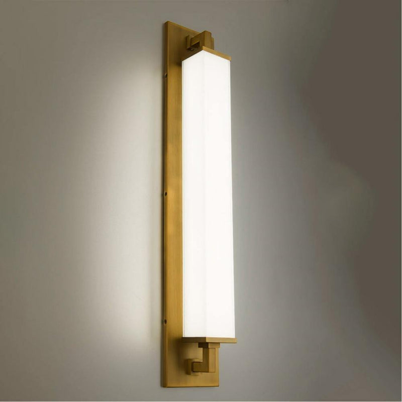 Gatsby Wall Sconce by Modern Forms, Finish: Brass Aged, Nickel Polished, ,  | Casa Di Luce Lighting