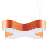 Orange X-Club Pendant by LZF