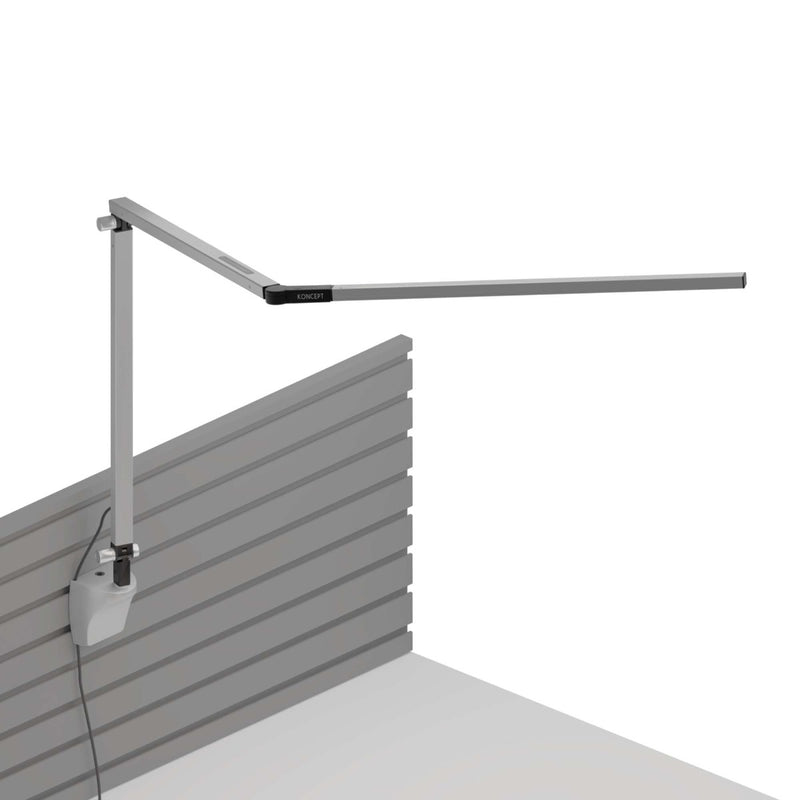 Silver Z-Bar Gen 3 Desk Lamp by Koncept