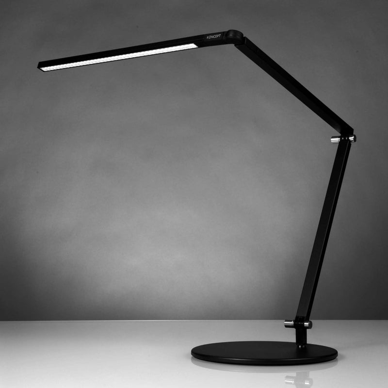 Black Z-Bar Gen 3 Desk Lamp by Koncept