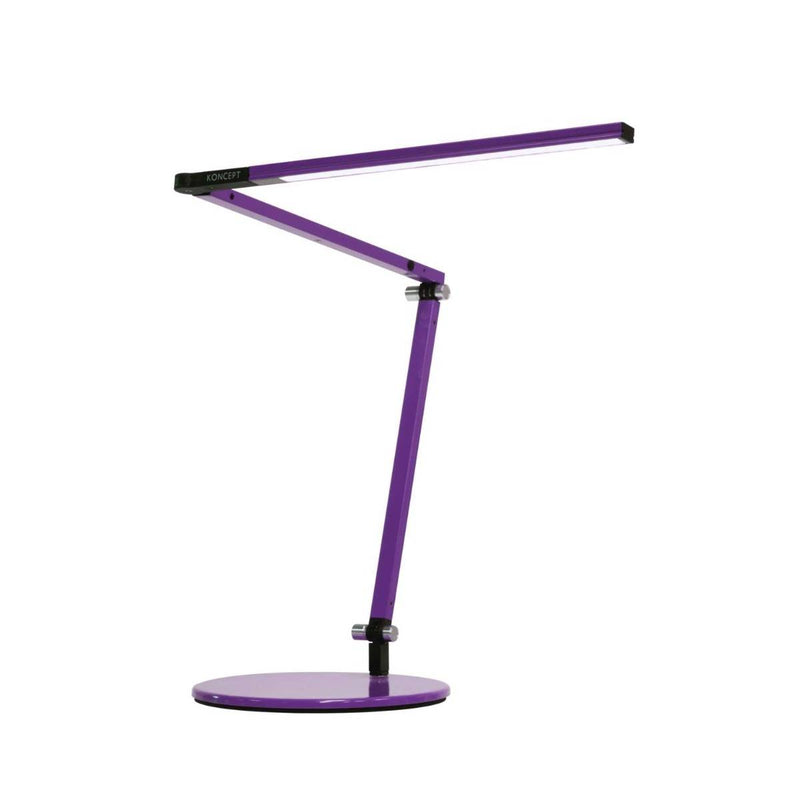 Purple Z-Bar Mini Gen 3 Desk Lamp by Koncept
