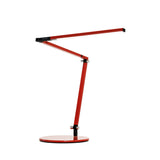 Red Z-Bar Mini Gen 3 Desk Lamp by Koncept