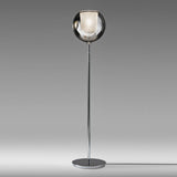 Glo Floor Lamp by Penta, Color: Black, Finish: Glossy Chrome-Penta,  | Casa Di Luce Lighting