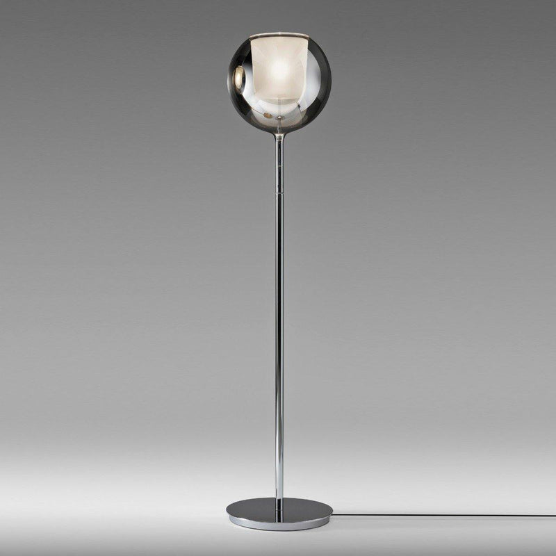 Glo Floor Lamp by Penta, Color: Violet, Finish: Glossy Chrome-Penta,  | Casa Di Luce Lighting