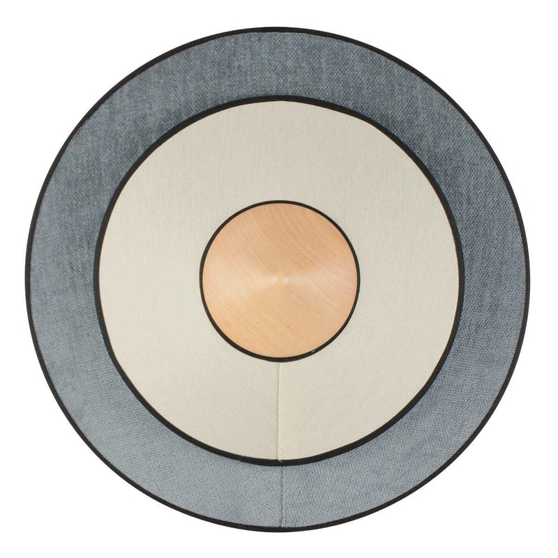 Cymbal Wall Sconce by Forestier, Finish: Atlantic-Forestier, Size: Small,  | Casa Di Luce Lighting