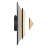 Cymbal Wall Sconce by Forestier, Finish: Evergreen-Forestier, Atlantic-Forestier, Midnite-Forestier, Powder Pink-Forestier, Natural, Oro-Forestier, Bronze, Size: Small, Medium, Large,  | Casa Di Luce Lighting
