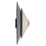 Cymbal Wall Sconce by Forestier, Finish: Evergreen-Forestier, Atlantic-Forestier, Midnite-Forestier, Powder Pink-Forestier, Natural, Oro-Forestier, Bronze, Size: Small, Medium, Large,  | Casa Di Luce Lighting