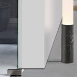 Elise Floor Lamp by Pablo, Finish: Black, Silver, Brass, White Carrara, Black Marquina, Size: Medium, Large, X-Large, 2X-Large,  | Casa Di Luce Lighting
