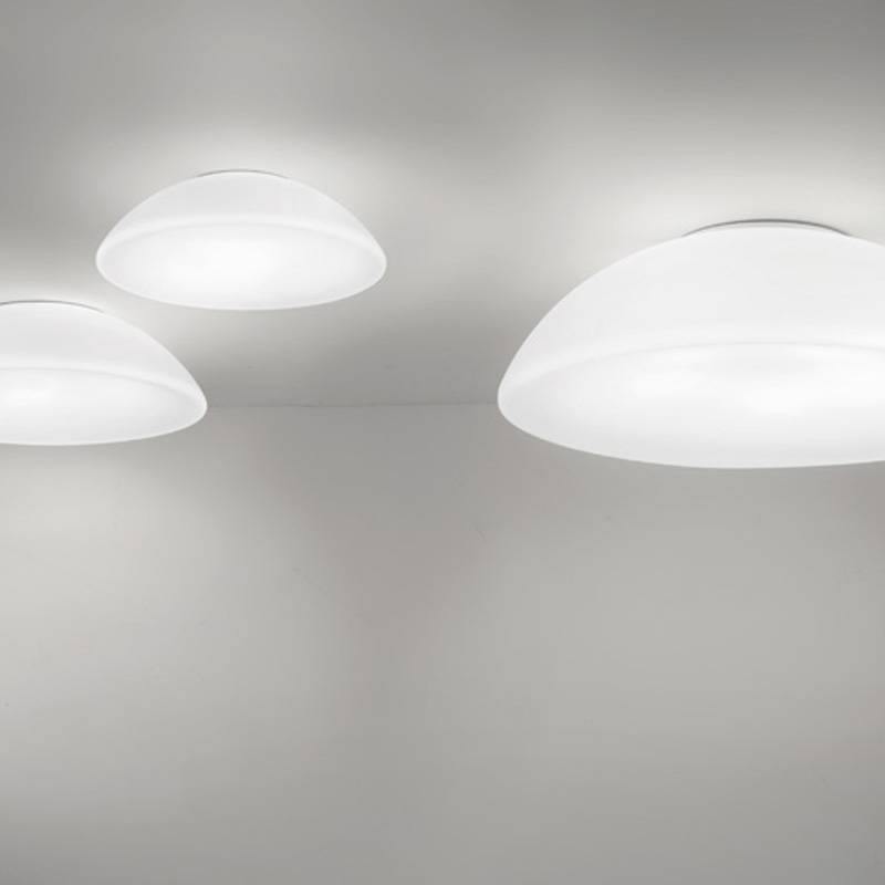 Infinita Ceiling Light by Vistosi, Light Option: E26, 12.5W LED, 17.5W LED, 19.5W LED, Size: Small, Medium, Large,  | Casa Di Luce Lighting