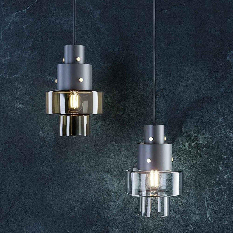 Gask Suspension by Diesel Living with Lodes, Color: Transparent, Army Green-Diesel, Canopy Color: Matt Black, Matt White, Chrome,  | Casa Di Luce Lighting